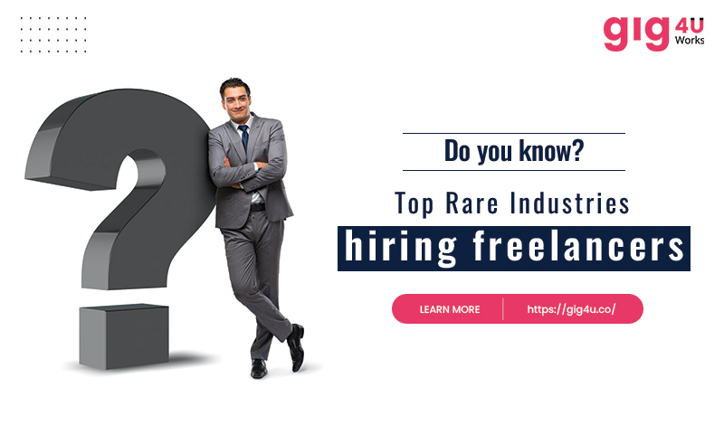 Rare Industries hiring Freelancers - Gig4U