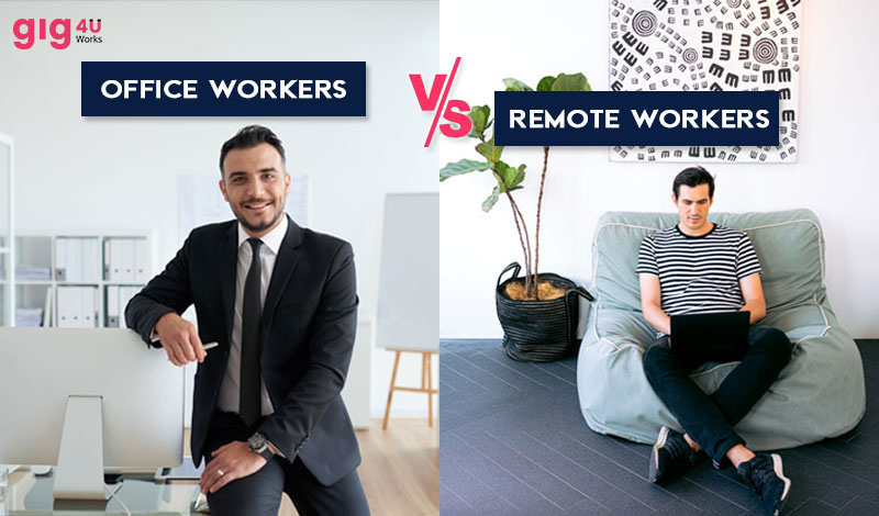 Office workers Vs Remote Workers Productivity